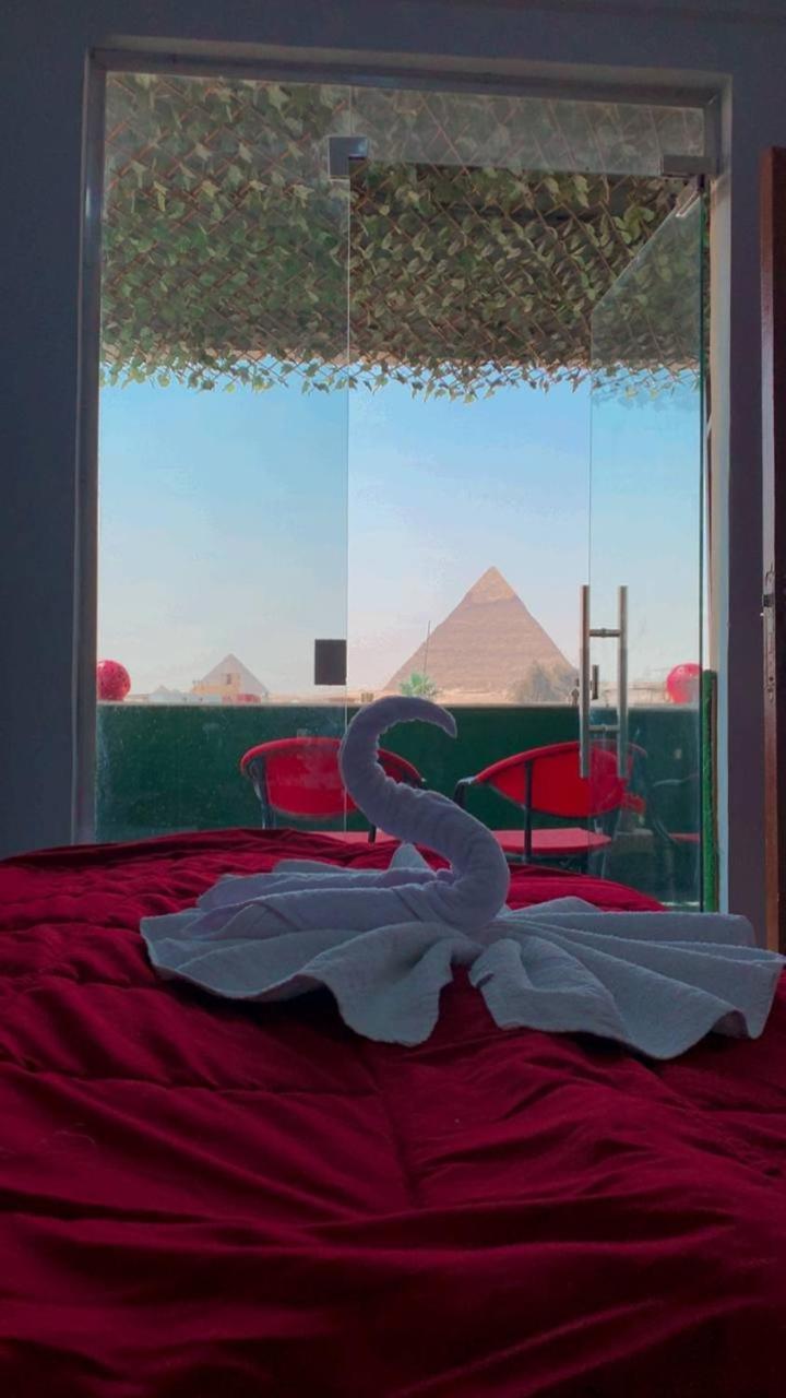 Magic Golden Pyramids View Otel Kafret el-Gabal Dış mekan fotoğraf